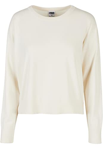 Urban Classics Damska bluza damska Ecovero Oversized Basic Sweater, Whitesand, XXL