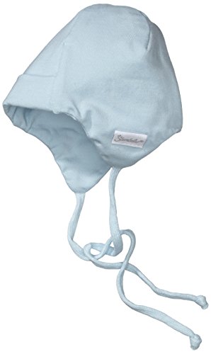 Sterntaler - Czapka chłopięca do wiązania ucha, niebieska - 4001455, Niebieski (Bleu 313), Rozmiar Uniwersalny (Rozmiar Producenta: 39)