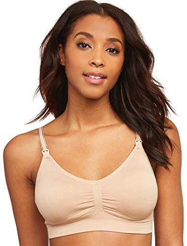 Motherhood Maternity Damski biustonosz Average Busted Seamless Clip Down Nursing Bra pełny biustonosz