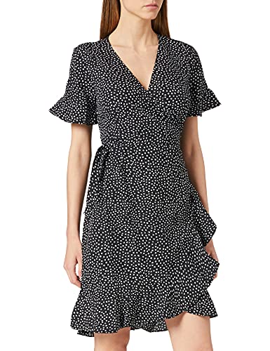 VERO MODA Damska minisukienka Wickel, czarny, S