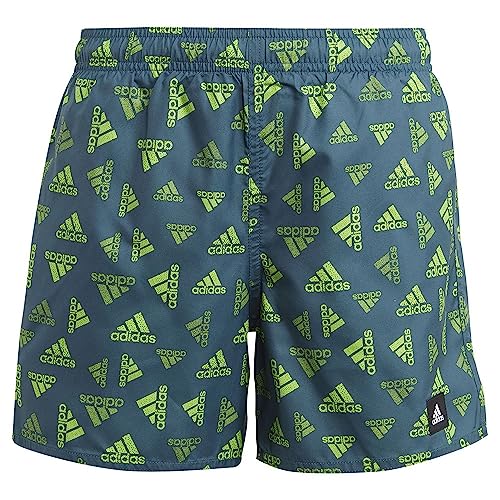 Adidas Logo Print Clx Swimming Shorts 9-10 Years