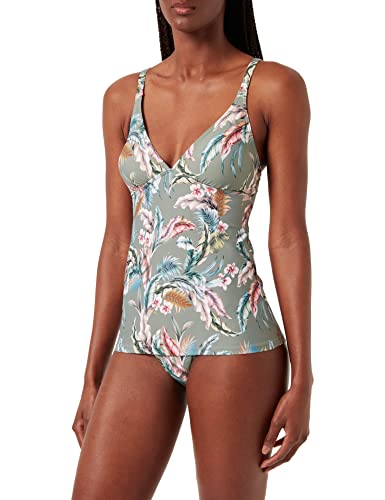 Esprit Malibu Beach RCS Tankini top damski, Jasny khaki 3, 40