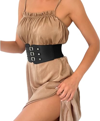 Bonateks FRGLSBELT100206 Pasek, czarny, M damski, czarny