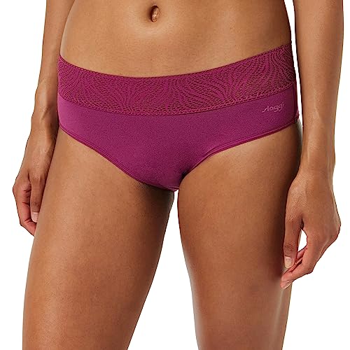Sloggi Damskie spodnie Period Heavy Hipster, Wine, XL