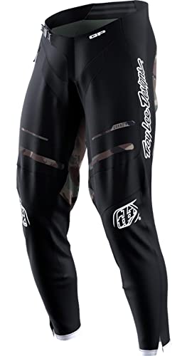 Troy Lee Designs GP PRO Pant; Blends Camo Black/Green 30, Zielony
