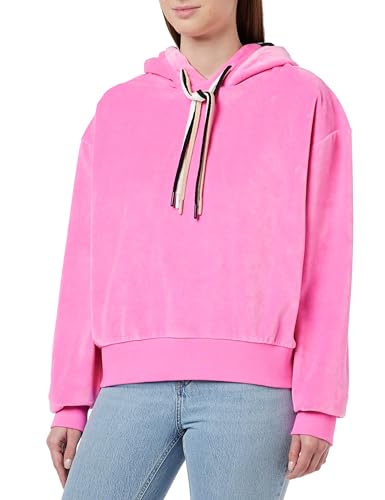Replay Damska bluza z kapturem oversize, 307 Light Rose, M