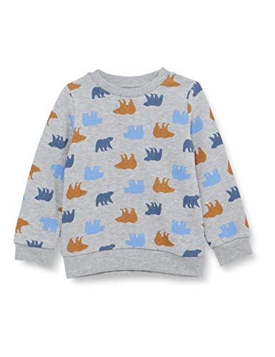 Noa Noa miniature Bluza dziecięca Baby Boys DavidNNM, szary melanż, 92/24M