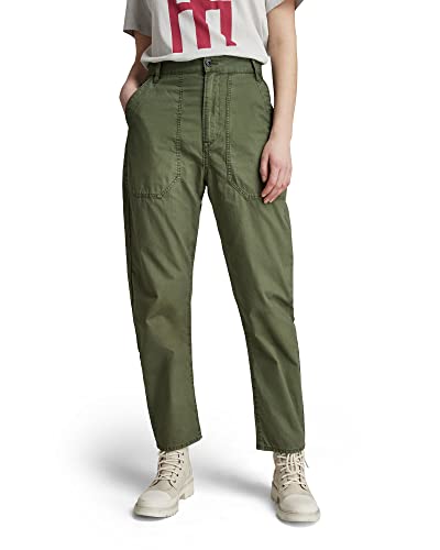G-STAR RAW Spodnie damskie 3D Fatigue Boyfriend, Zielony (Lt Hunter Vintage Gd D22477-9740-d403), 31W