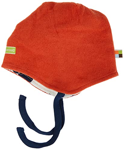loud + proud Czapka polarowa dla dzieci, unisex, certyfikat GOTS, Cinnamon, 74/80