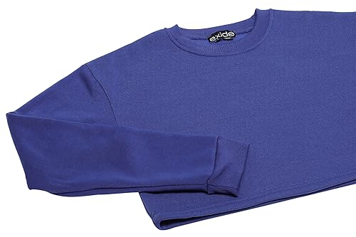 Flyweight Damska bluza z długim rękawem ze 100% poliestru, z okrągłym dekoltem, kobaltowa, rozmiar S, kobaltowy, S