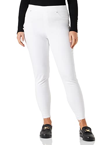 Spanx Damskie legginsy modelujące krój i szew, blanco, S