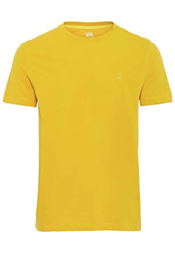 Camel Active Męski T-Shirt 4096415T01, Złoto, M