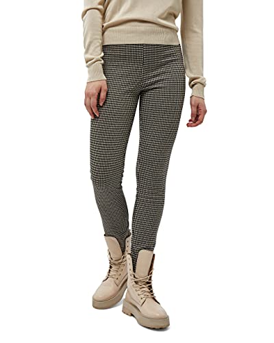 DESIRES Eninna legginsy damskie, 9000C Black Checked, 36