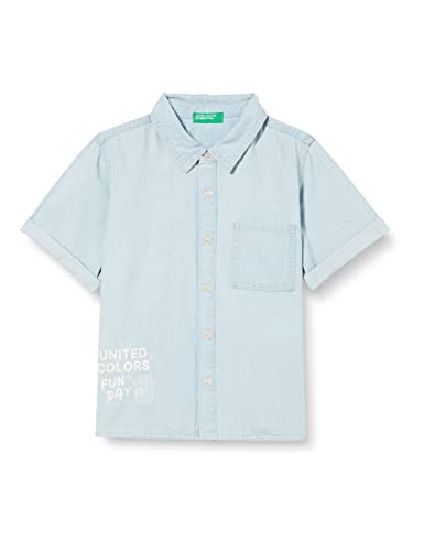 United Colors of Benetton Bluza chłopięca, Azzurro 901, 3 Lata