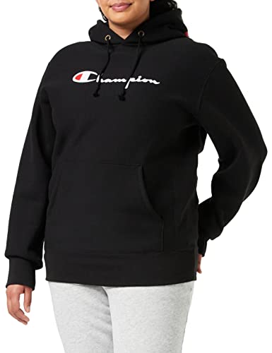 Champion Damska bluza z kapturem Rw MTC, czarna, XXL (DE), czarny, XXL