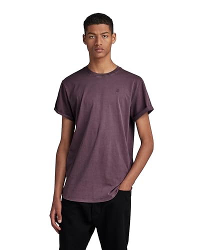 G-STAR RAW Męski t-shirt Lash, Fioletowy (Lt Maze Gd D16396-2653-g217), XS