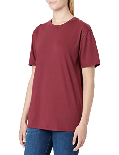Trigema T-shirt damski, czerwony (Sangria-c2c 589), 3XL