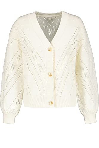 Garcia Damski kardigan z dzianiny, złamana biel, XXL, Off White, XXL