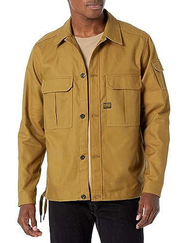 G-STAR RAW Męska koszula z 2 kieszeniami, Brązowy (Tobacco D22967-d190-248), L