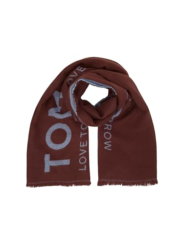 TOM TAILOR Damski szalik 1039488, 30337-Raisin, rozmiar uniwersalny, 30337 - Raisin, jeden rozmiar