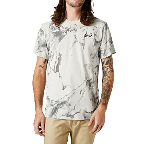 Fox Karrera Head Ss Premium Tee Light Grey