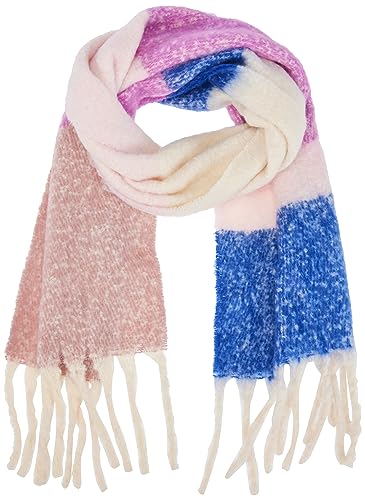 Bestseller A/S Damski szalik Pcbea Long Scarf Noos Bc, Radiant Orchid/Detail:COLOUR BLOCKING, jeden rozmiar