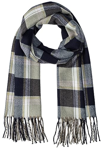 camel active Szalik damski, niebieski (Night Blue), jeden rozmiar