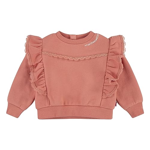 Levi's Kids LVG Crew z falbanką, Terra Cotta, 6 miesi?cy
