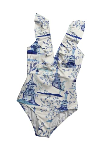 Averie Damski strój kąpielowy Himari One Piece, biały, M