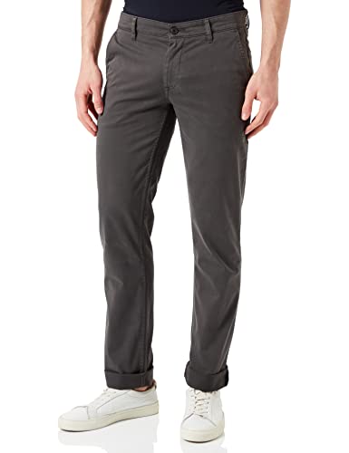 BOSS Męskie spodnie Schino-Slim D Slim Fit z elastycznej satyny bawełnianej, szary, 38W / 30L