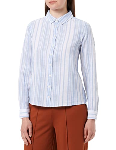 Springfield Koszula Męska Bawełna, Jasnoniebieski, 36