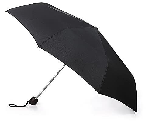 Fulton Minilite 1 czarny parasol, Czarny, Jeden rozmiar, Klasyczny