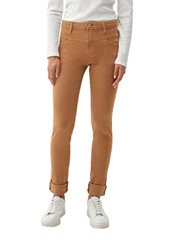 s.Oliver Jeansy damskie, dżinsy Betsy Slim Fit, brązowe, 42 W / 34 L EU, braun 84z8, 36W / 28L