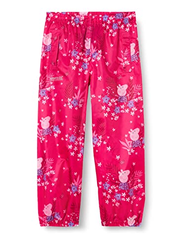 Regatta Peppa Pack It O/T Pants, Pink Fusion, 18 miesięcy