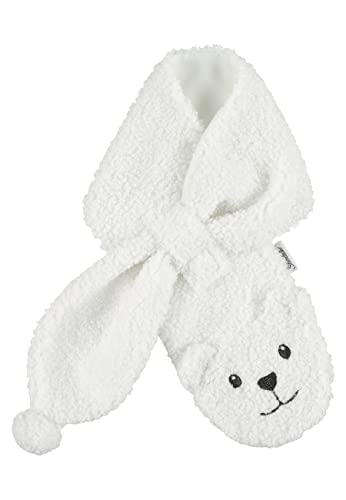Sterntaler Szalik dziecięcy unisex dziecięcy szal dziecięcy niedźwiedź polar, beżowy, 80