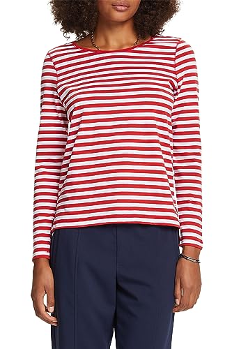 ESPRIT T-shirt damski, 612/Dark Red 3, XXS