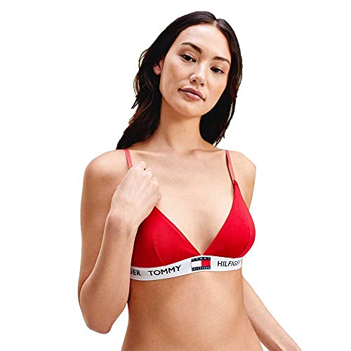 Tommy Hilfiger Damski biustonosz usztywniany trójkątny, Tango Red, S