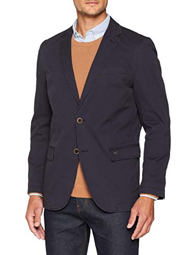 Camel active Męska kurtka garniturowa, Niebieski (Uni Navy 43), 106