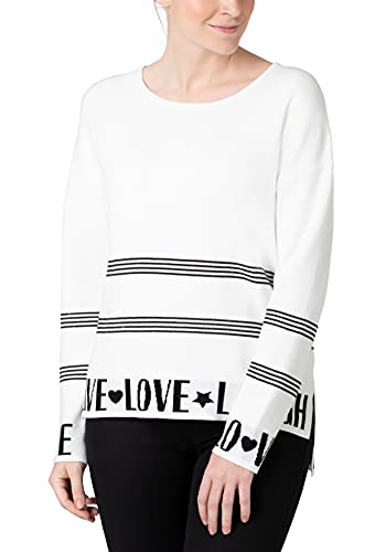 Timezone Damski sweter Bat-Sleeve, Off White, M