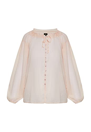 Colina Damska bluzka bawełniana 37325760-CO02, różowa, L, Rosa, L