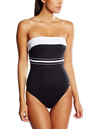 Haute Pression Damski strój kąpielowy dla niemowląt, Czarny (Noir/Blanc), FR: 40B (Taille fabricant: 40)