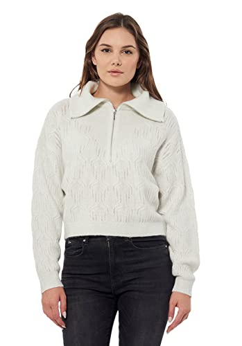 KAPORAL Damski sweter model Fail-Kolor: Offwhite-rozmiar L, Offwhi, Large