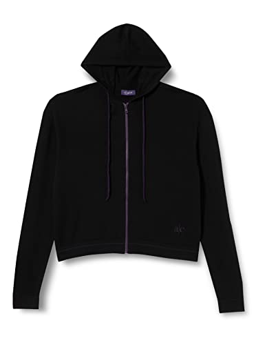 Active Cashmere Damska bluza z kapturem A|C, sportowa bluza z kapturem, sweter, czarny, S, Czarny, S