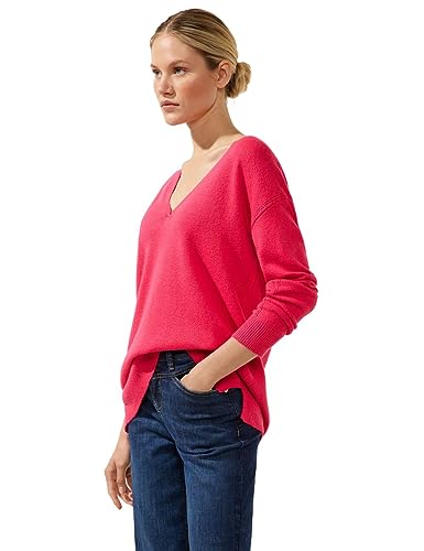Street One Damski sweter z dzianiny, Kwiat koralowy, 38