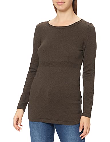 ESPRIT Maternity Sweter damski Ls, Coffee - 200, 42
