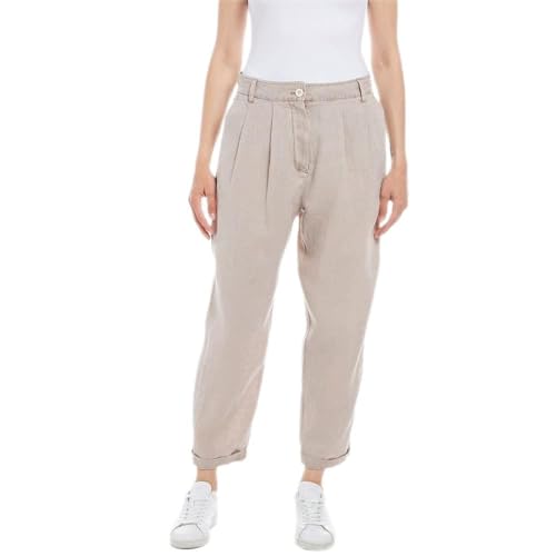 Replay Spodnie damskie W8065, 893 piaskowy, 24, 893 piaskowy, 24W