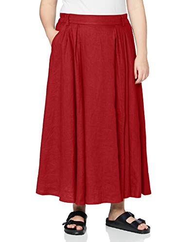 United Colors of Benetton (Z6ERJ) spódnica gonna damska, Dark Red 90y, L