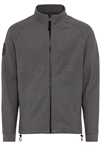 camel active Męska kurtka z dzianiny 409402/1W26, Shadow Grey, XXL, szary (shadow grey), XXL