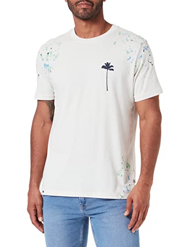 Q/S by s.Oliver Męski T-shirt z krótkim rękawem, brązowy, L