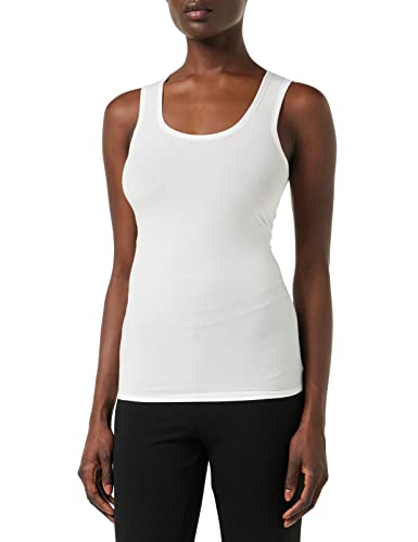 Schiesser Damski tank top podkoszulek - Personal Fit, Naturalna biel_147197, XXL
